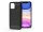 Apple iPhone 11 szilikon hátlap - Carbon - fekete