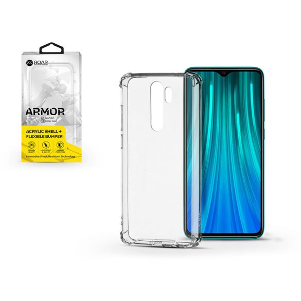 Xiaomi Redmi Note 8 Pro szilikon hátlap - Roar Armor Gel - átlátszó