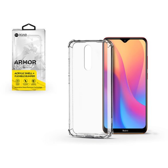 Xiaomi Redmi 8A szilikon hátlap - Roar Armor Gel - átlátszó