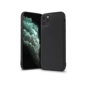   Apple iPhone 11 Pro Max szilikon hátlap - Soft Premium - fekete
