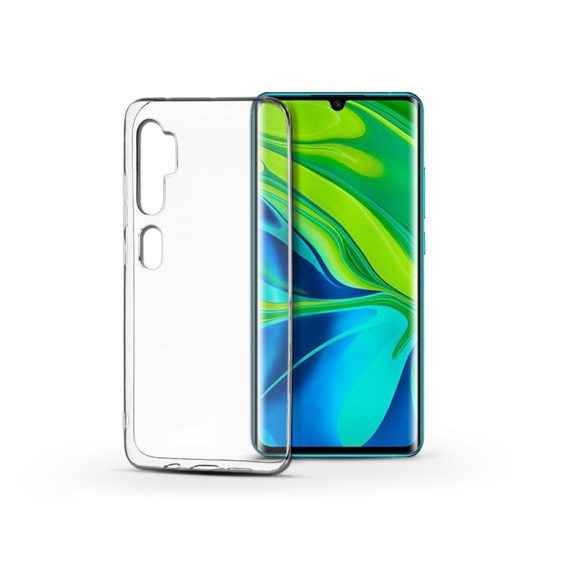 Xiaomi Mi Note 10/Note 10 Pro szilikon hátlap - Soft Clear - átlátszó