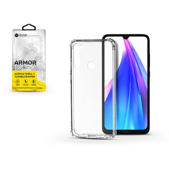 Xiaomi Redmi Note 8T szilikon hátlap - Roar Armor Gel - átlátszó