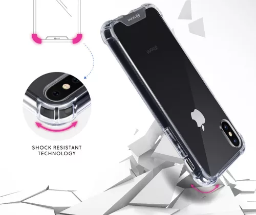 Xiaomi Redmi Note 8T szilikon hátlap - Roar Armor Gel - átlátszó