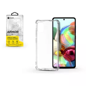   Samsung A715F Galaxy A71 szilikon hátlap - Roar Armor Gel - átlátszó