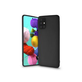   Haffner Soft szilikon tok - Samsung A515F Galaxy A51 - fekete
