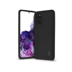   Samsung G985F Galaxy S20+ ütésálló hátlap - Roar Rico Hybrid - fekete