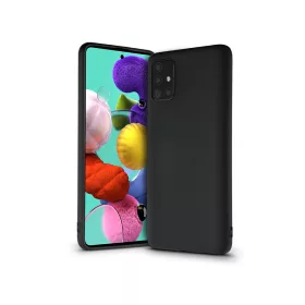   Samsung A515F Galaxy A51 szilikon hátlap - Soft Premium - fekete