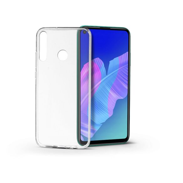 Huawei P40 Lite E szilikon hátlap - Soft Clear - átlátszó