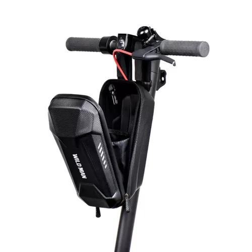Wildman univerzális elektromos rollerre/rollerre szerelhető, vízálló, kemény    táska - Wildman  CBC-3L Scooter Bag - fekete - ECO csomagolás