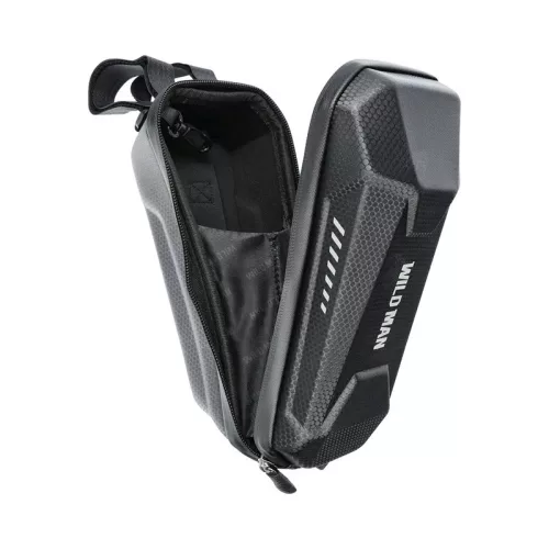 Wildman univerzális elektromos rollerre/rollerre szerelhető, vízálló, kemény    táska - Wildman  CBC-3L Scooter Bag - fekete - ECO csomagolás