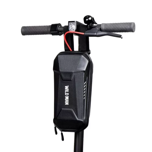 Wildman univerzális elektromos rollerre/rollerre szerelhető, vízálló, kemény    táska - Wildman  CBC-3L Scooter Bag - fekete - ECO csomagolás