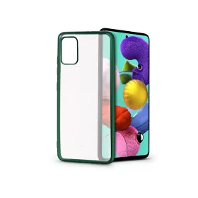   Samsung A515F Galaxy A51 szilikon hátlap - Electro Matt - zöld