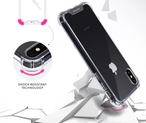 Huawei P40 szilikon hátlap - Roar Armor Gel - átlátszó