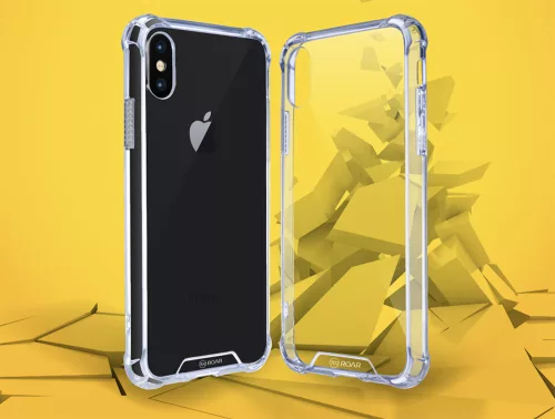 Xiaomi Mi 10 szilikon hátlap - Roar Armor Gel - átlátszó