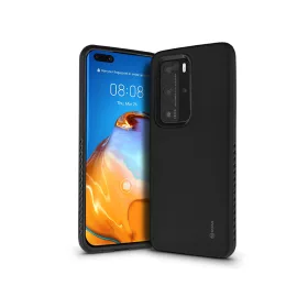   Huawei P40 Pro ütésálló hátlap - Roar Rico Hybrid - fekete