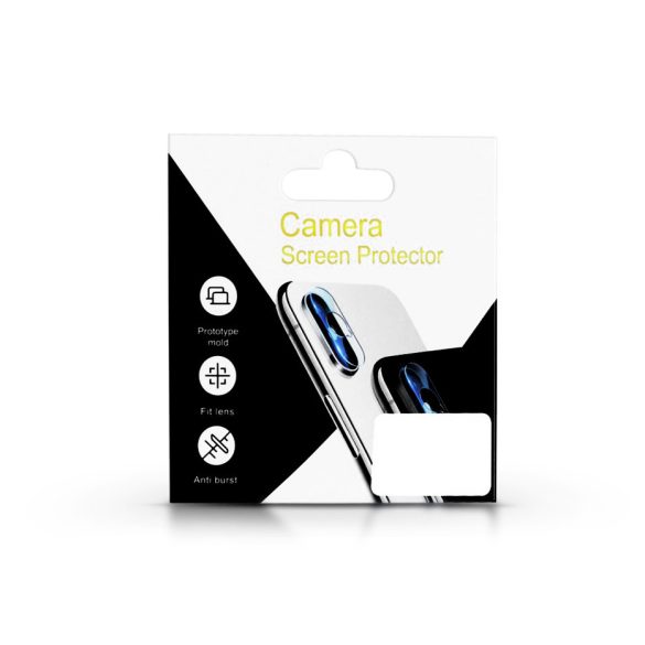 Hátsó kameralencse védő edzett üveg - Apple iPhone XS - átlátszó