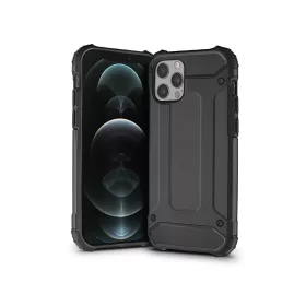   Apple iPhone 12 Pro Max ütésálló hátlap - Armor - fekete