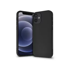   Apple iPhone 12 Mini szilikon hátlap - Soft Premium - fekete