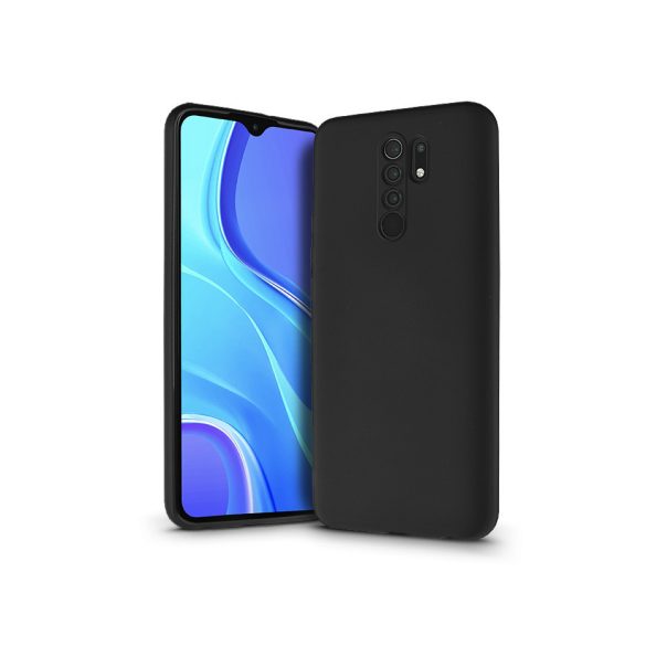 Xiaomi Redmi 9 szilikon hátlap - Soft Premium - fekete