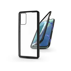  Samsung N980F Galaxy Note 20/Note 20 5G mágneses, 2 részes hátlap előlapi üveggel - Magneto 360 - fekete