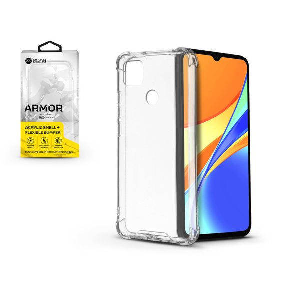 Xiaomi Redmi 9C szilikon hátlap - Roar Armor Gel - átlátszó