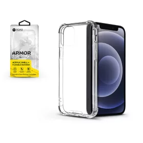   Apple iPhone 12 Mini szilikon hátlap - Roar Armor Gel - átlátszó