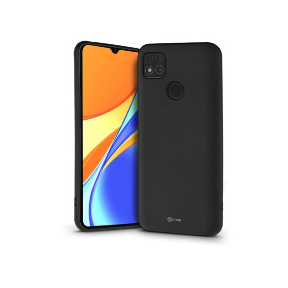 Xiaomi Redmi 9C szilikon hátlap - Roar All Day Full 360 - fekete