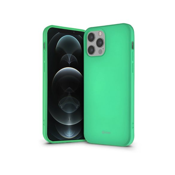 Apple iPhone 12/12 Pro szilikon hátlap - Roar All Day Full 360 - menta