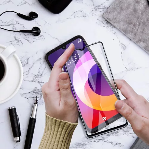 Xiaomi Redmi 9A/9AT/9C/10A kerámia üveg képernyővédő fólia - Bluestar 5D Ceramic Glass Full Glue - 1 db/csomag