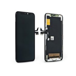  LCD kijelző érintőpanellel - Apple iPhone 11 Pro - HiPix OLED kiváló minőségű, utángyártott - fekete