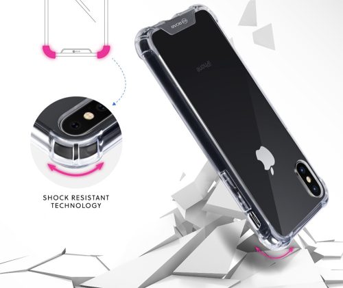 Samsung A525F Galaxy A52/A526B Galaxy A52 5G szilikon hátlap - Roar Armor Gel - átlátszó