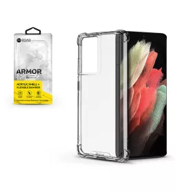   Samsung G998F Galaxy S21 Ultra szilikon hátlap - Roar Armor Gel - átlátszó