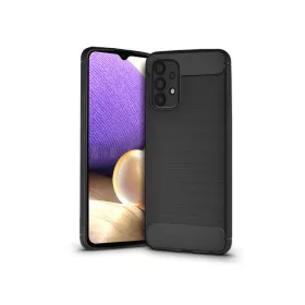   Samsung A325F Galaxy A32 LTE szilikon hátlap - Carbon - fekete