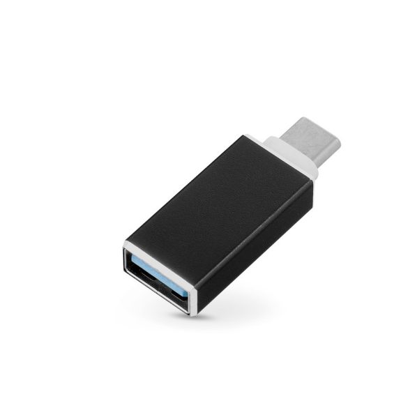 USB-A - Type-C OTG 3.0 adapter - fekete - ECO csomagolás