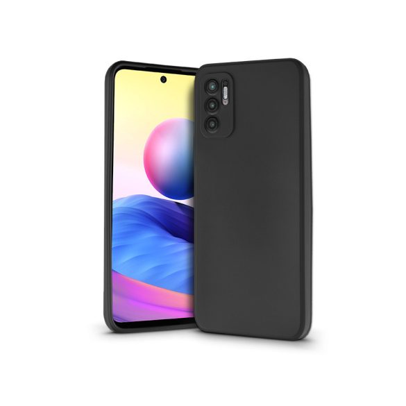 Xiaomi Redmi Note 10 5G/Poco M3 Pro 5G szilikon hátlap - Soft Premium - fekete