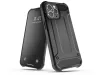 Samsung A125F Galaxy A12 ütésálló hátlap - Armor - fekete