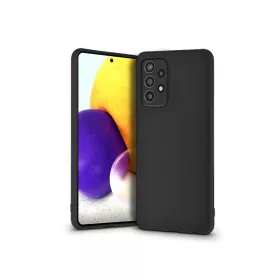  Samsung A725F Galaxy A72 LTE/A726B Galaxy A72 5G szilikon hátlap - Soft - fekete