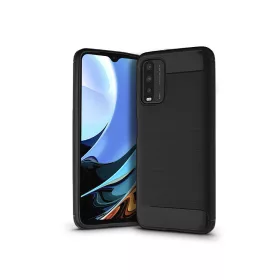 Xiaomi Redmi 9T/Poco M3 szilikon hátlap - Carbon - fekete