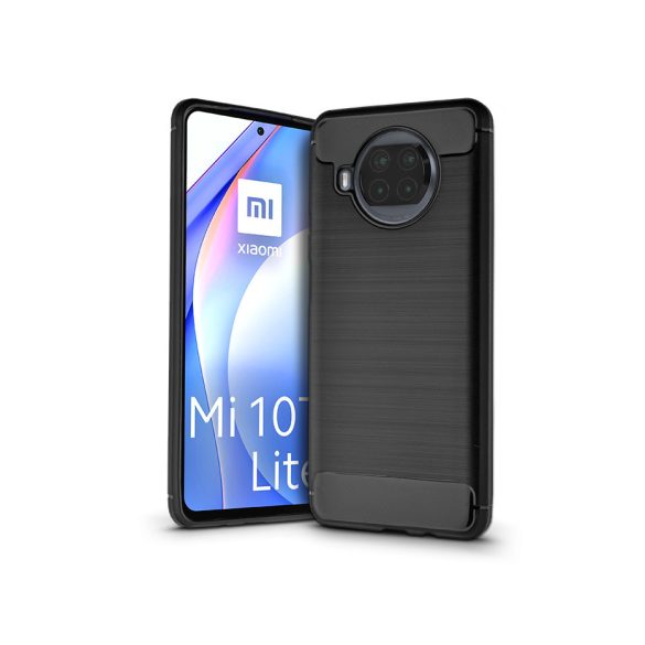 Xiaomi Mi 10T Lite 5G szilikon hátlap - Carbon - fekete