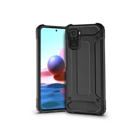   Xiaomi Redmi Note 10/Note 10S ütésálló hátlap - Armor - fekete