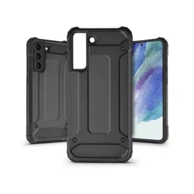   Samsung G990B Galaxy S21 FE 5G ütésálló hátlap - Armor - fekete