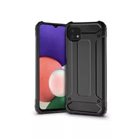   Samsung A226B Galaxy A22 5G ütésálló hátlap - Armor - fekete