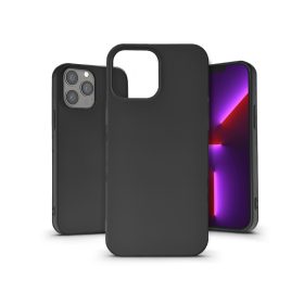   Apple iPhone 13 Pro Max szilikon hátlap - Soft Premium - fekete