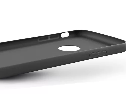 Apple iPhone 13 Pro Max szilikon hátlap - Soft - fekete