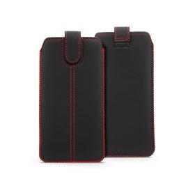   ULTRASLIM univerzális kihúzható telefontok - Apple iPhone 13 / 13 PRO - fekete