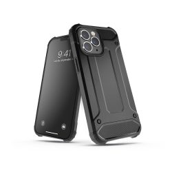   Samsung S906 Galaxy S22+ 5G ütésálló hátlap - Armor - fekete