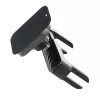 Univerzális kerek szellőzőrácsba illeszthető mágneses PDA/GSM autós tartó (pl.  Mercedes) - MP-M Magnetic Car Holder - fekete