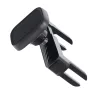 Univerzális kerek szellőzőrácsba illeszthető mágneses PDA/GSM autós tartó (pl.  Mercedes) - MP-M Magnetic Car Holder - fekete