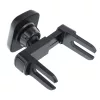 Univerzális kerek szellőzőrácsba illeszthető mágneses PDA/GSM autós tartó (pl.  Mercedes) - MP-M Magnetic Car Holder - fekete