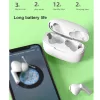TWS Bluetooth sztereó headset v5.0 + töltőtok - Y113 True Wireless Earphones    with Charging Case - fehér